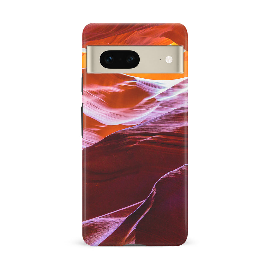 Google Pixel 7 Red Mountains Nature Phone Case