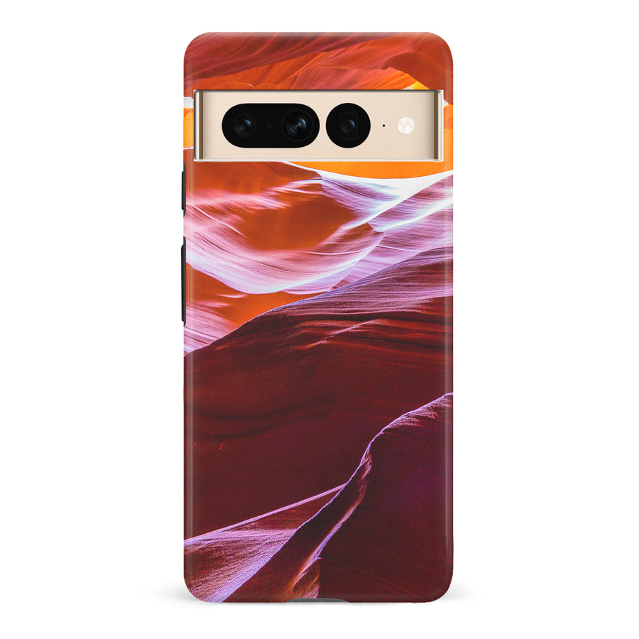 Google Pixel 7 Pro Red Mountains Nature Phone Case