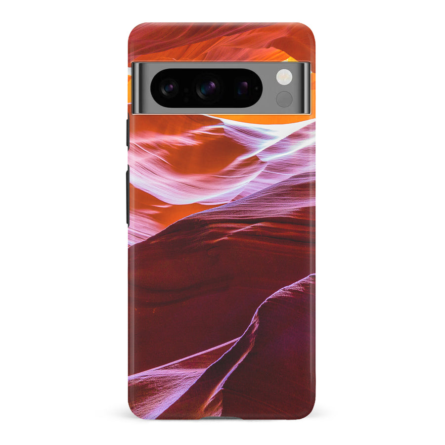 Google Pixel 8 Pro Red Mountains Nature Phone Case