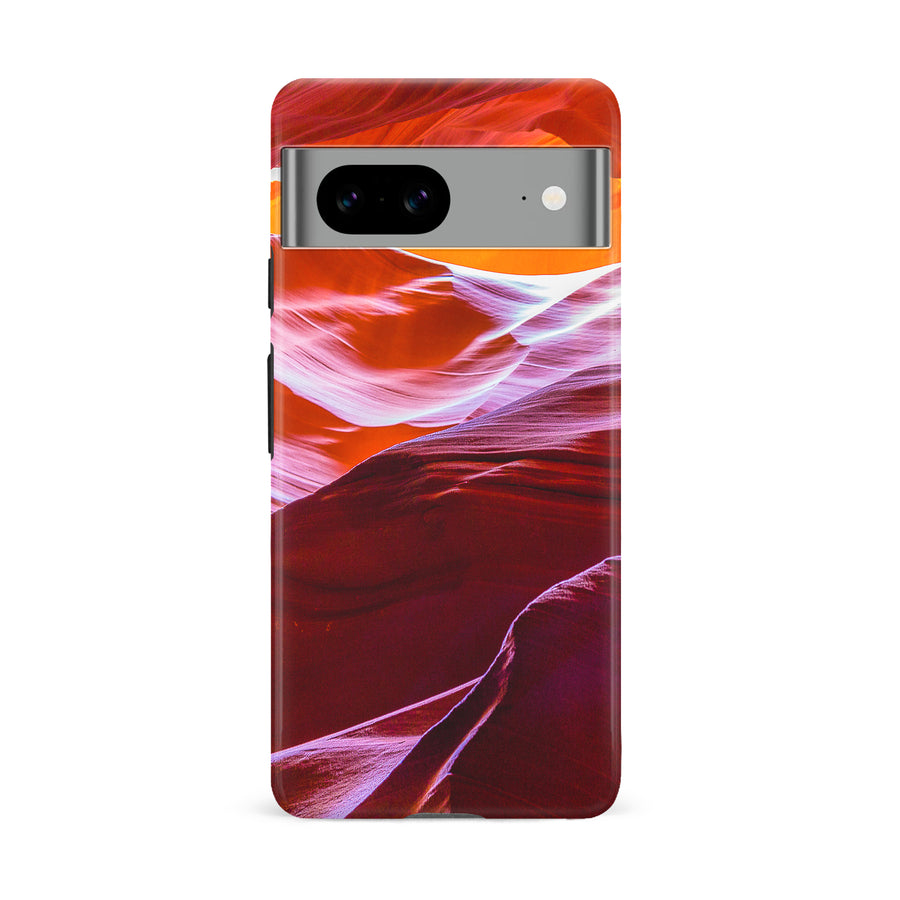 Google Pixel 8A Red Mountains Nature Phone Case