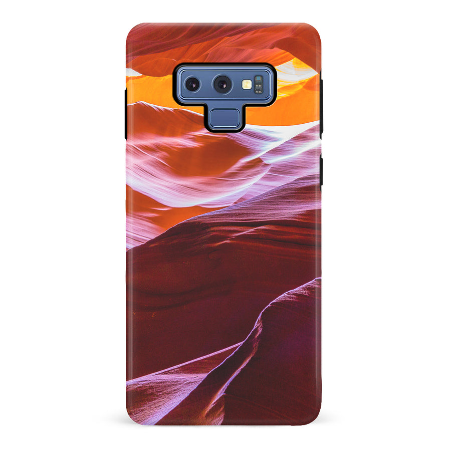 Samsung Galaxy Note 9 Red Mountains Nature Phone Case
