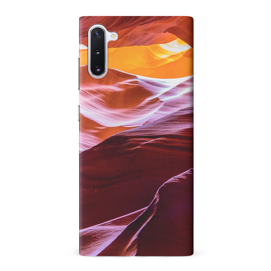 Samsung Galaxy Note 10 Red Mountains Nature Phone Case