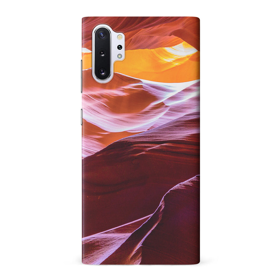 Samsung Galaxy Note 10 Plus Red Mountains Nature Phone Case