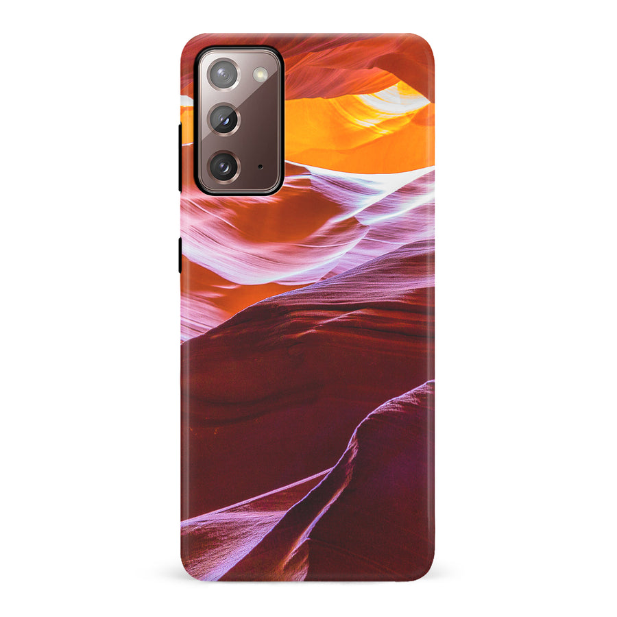 Samsung Galaxy Note 20 Red Mountains Nature Phone Case