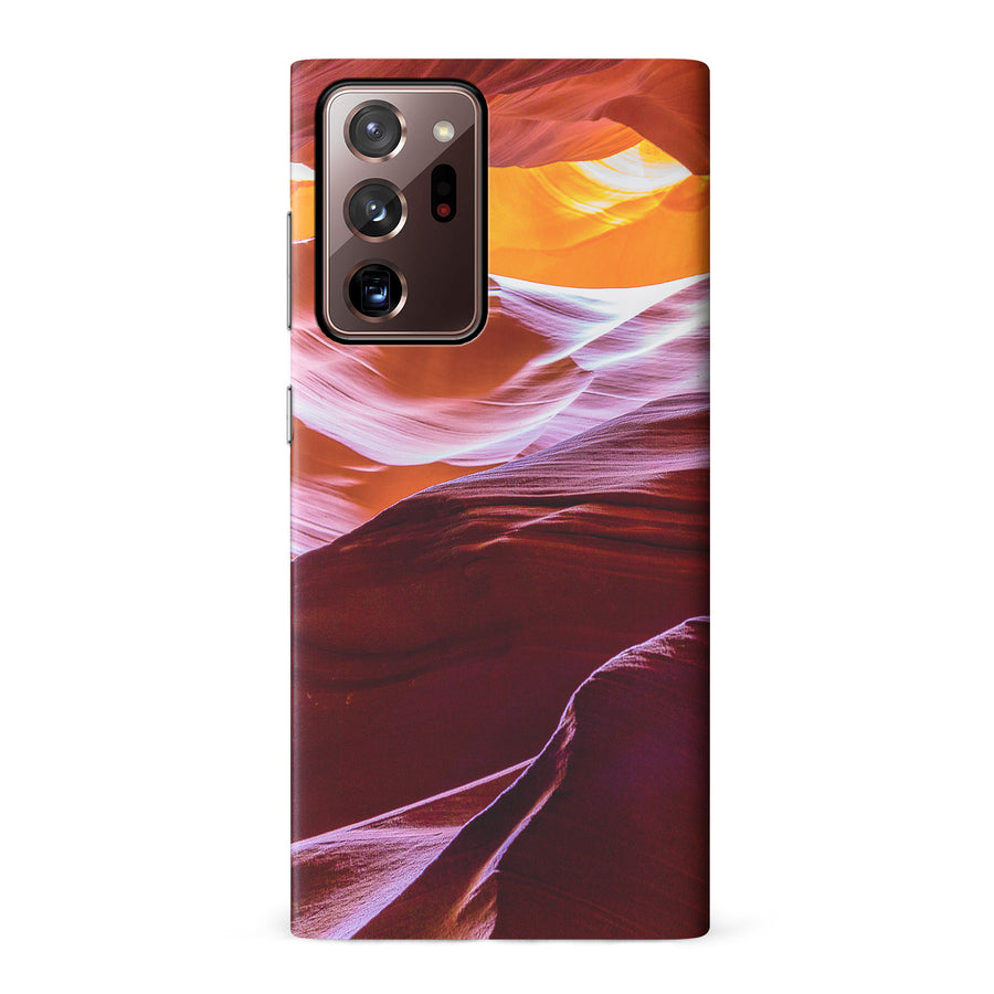 Samsung Galaxy Note 20 Ultra Red Mountains Nature Phone Case