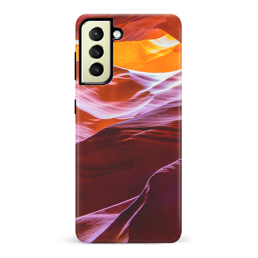 Samsung Galaxy S22 Plus Red Mountains Nature Phone Case