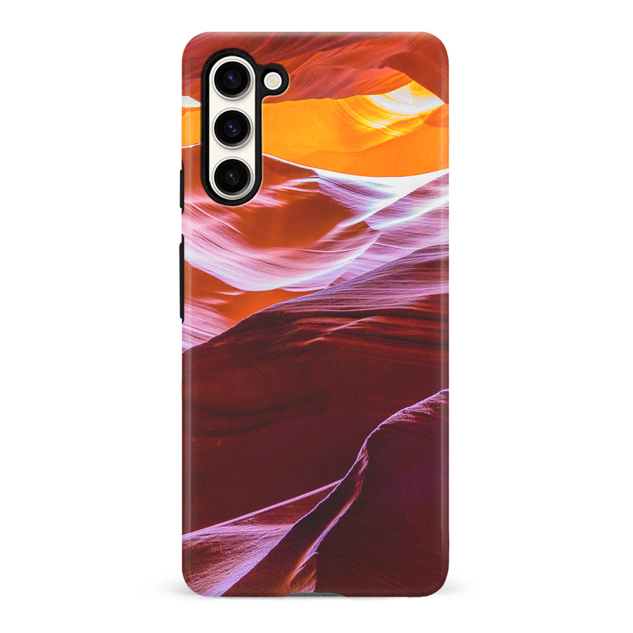 Samsung Galaxy S23 Red Mountains Nature Phone Case