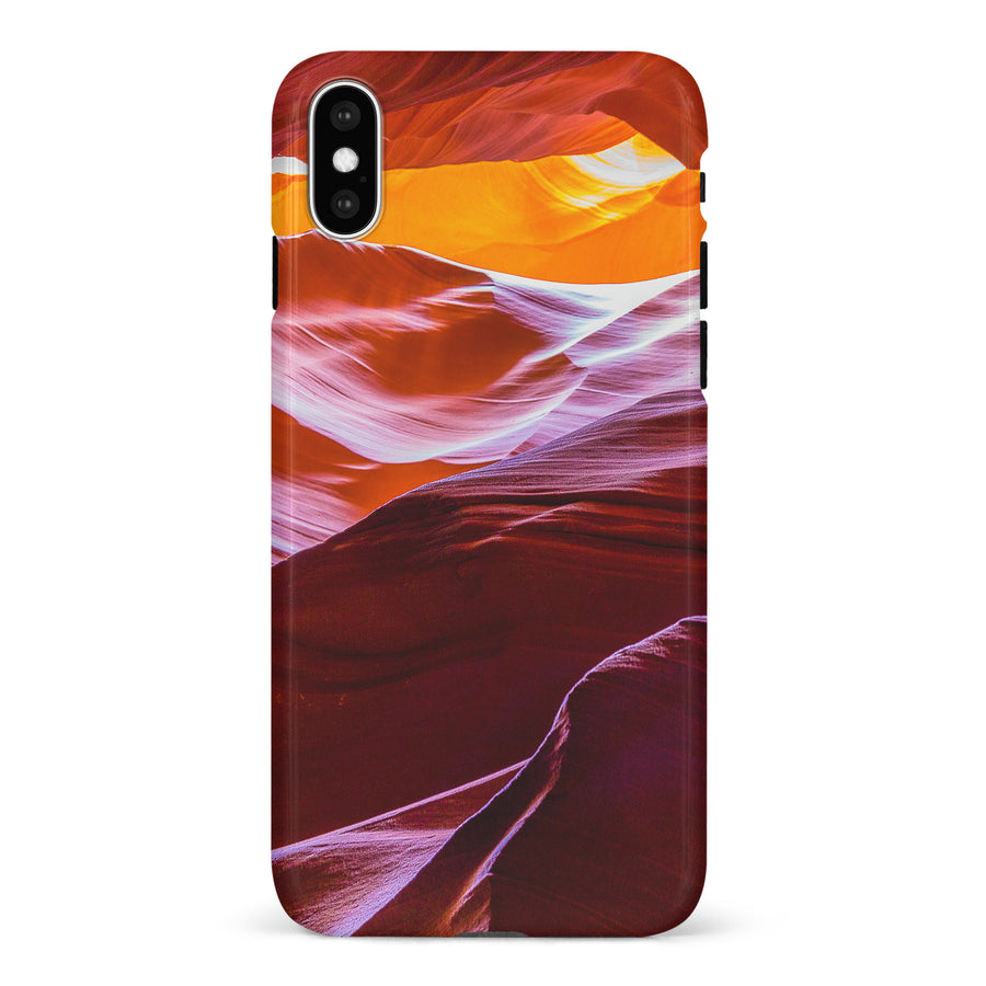 iPhone X/XS Red Mountains Nature Phone Case