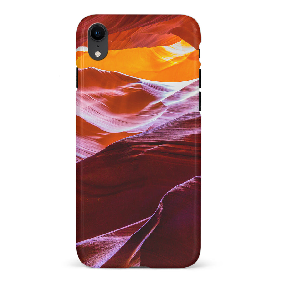 iPhone XR Red Mountains Nature Phone Case