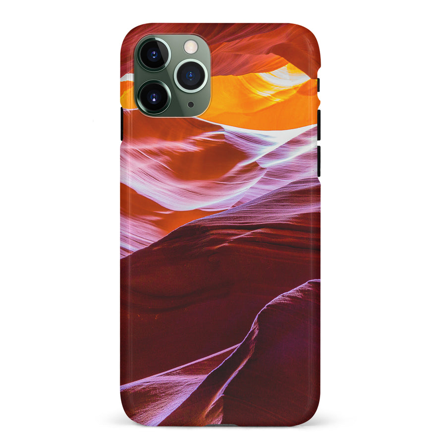 iPhone 11 Pro Red Mountains Nature Phone Case