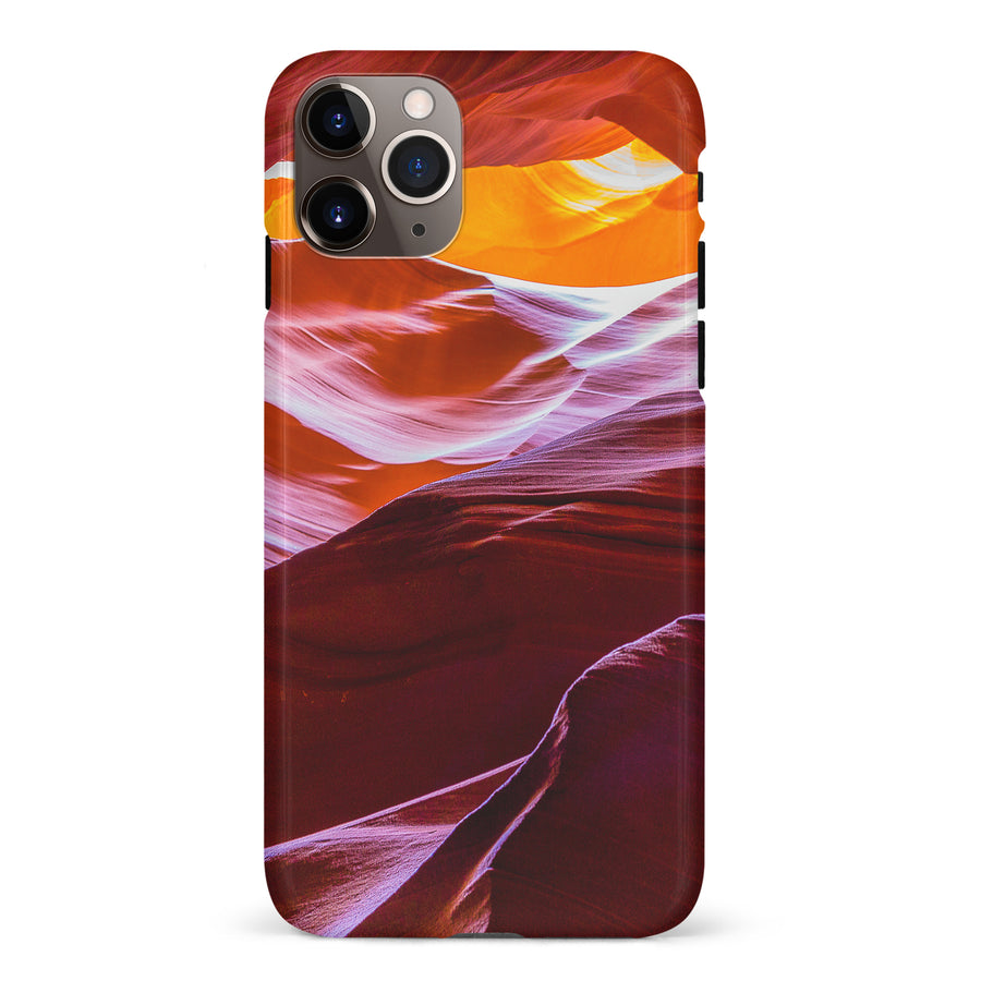 iPhone 11 Pro Max Red Mountains Nature Phone Case