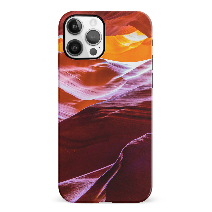 iPhone 12 Red Mountains Nature Phone Case