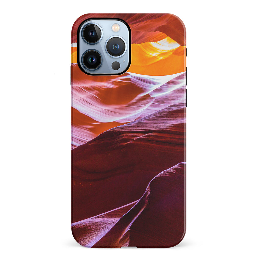 iPhone 12 Pro Red Mountains Nature Phone Case