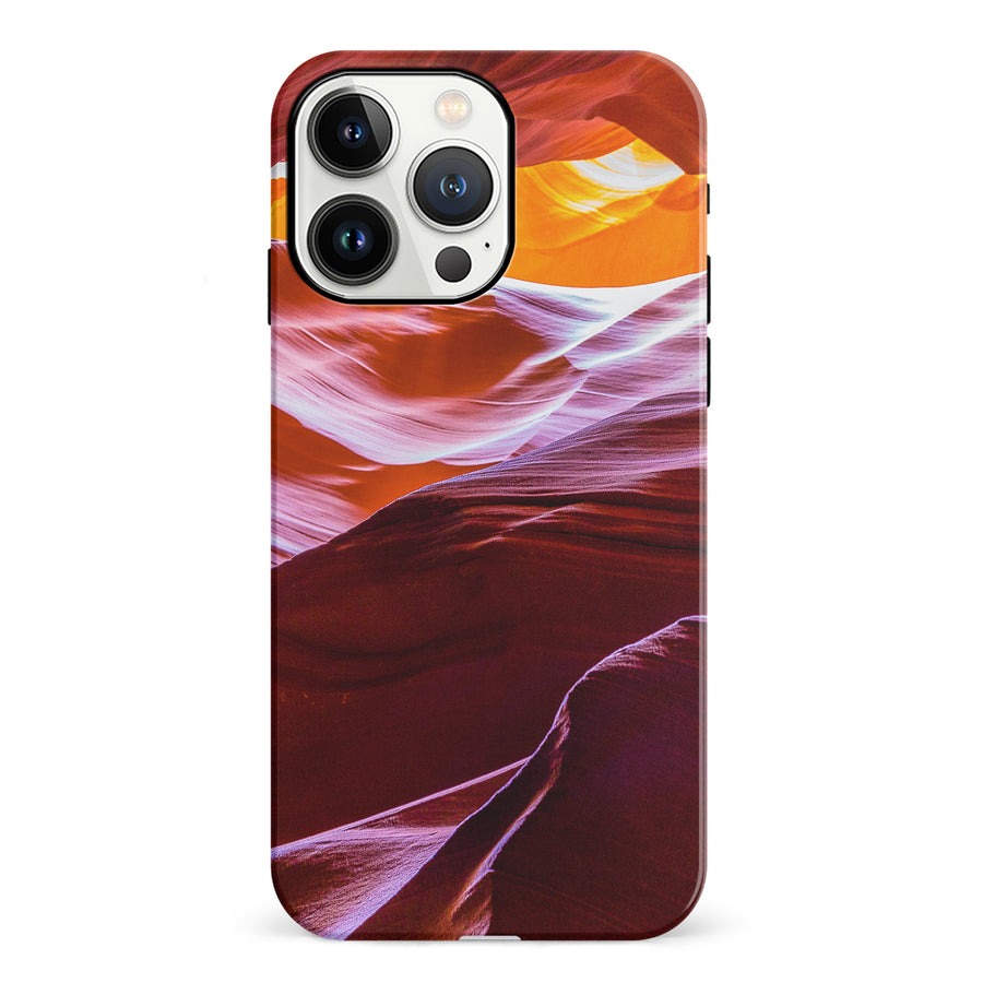 iPhone 13 Pro Red Mountains Nature Phone Case