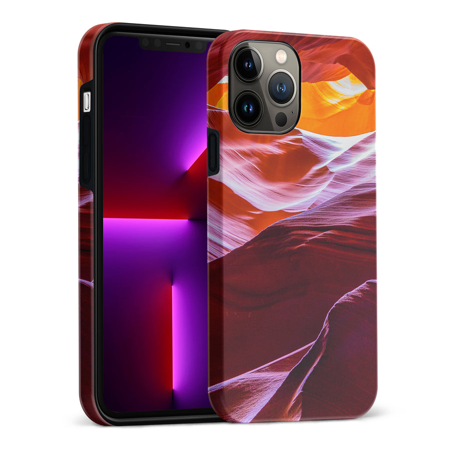 iPhone 13 Pro Max Red Mountains Nature Phone Case