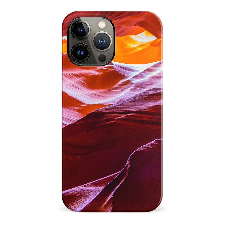 iPhone 13 Pro Max Red Mountains Nature Phone Case