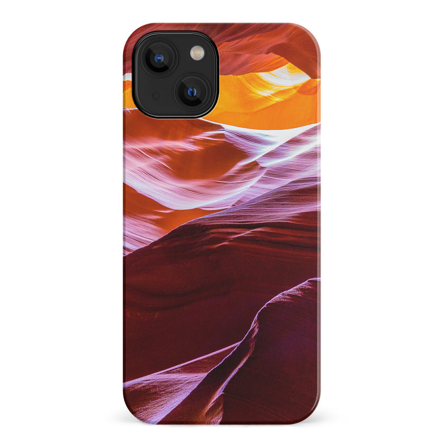 iPhone 14 Red Mountains Nature Phone Case