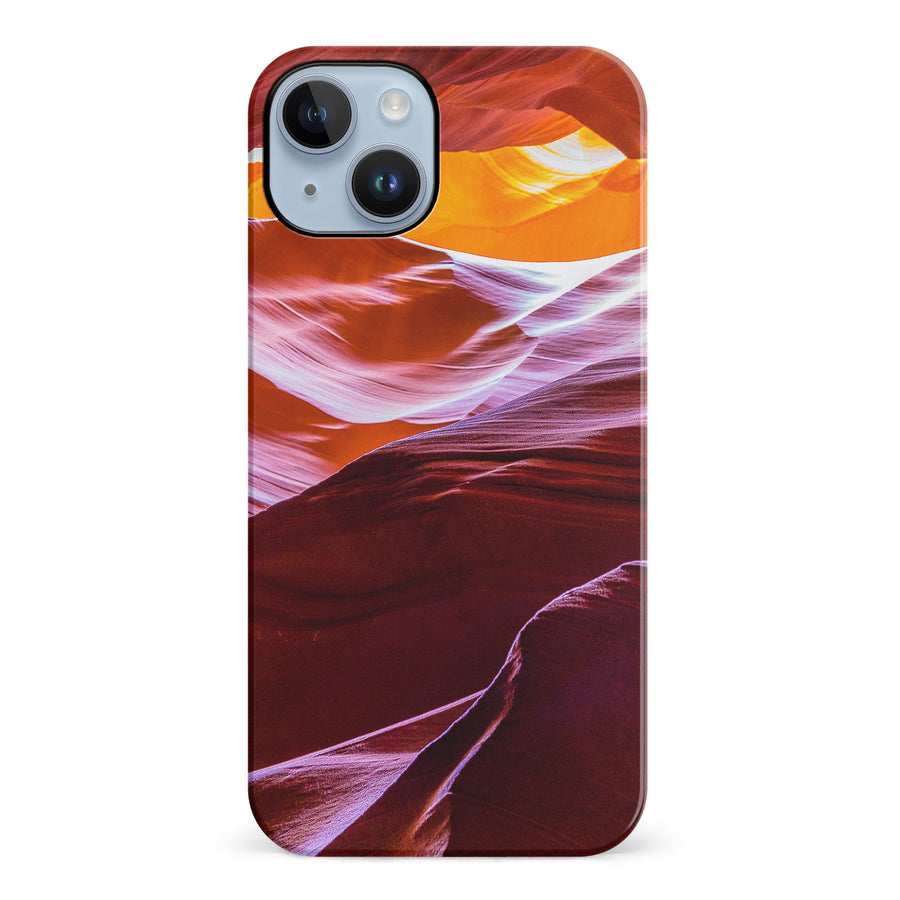 iPhone 14 Plus Red Mountains Nature Phone Case