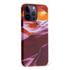 iPhone 14 Pro Max Red Mountains Nature Phone Case