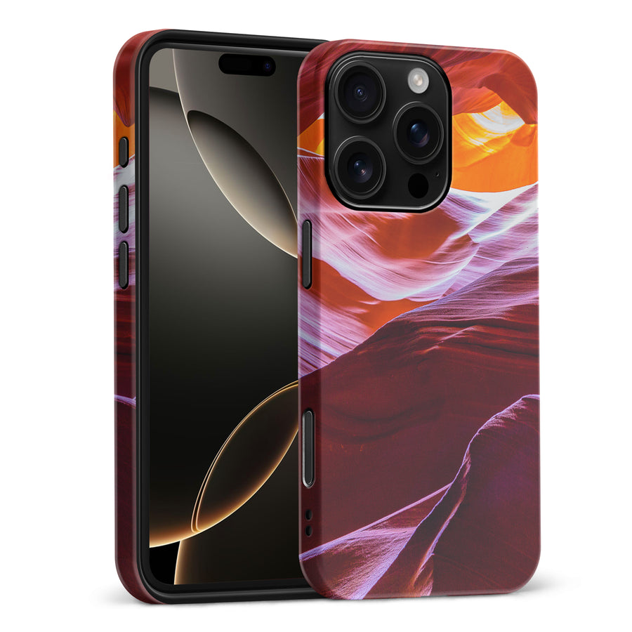 iPhone 16 Pro Max Red Mountains Nature Phone Case