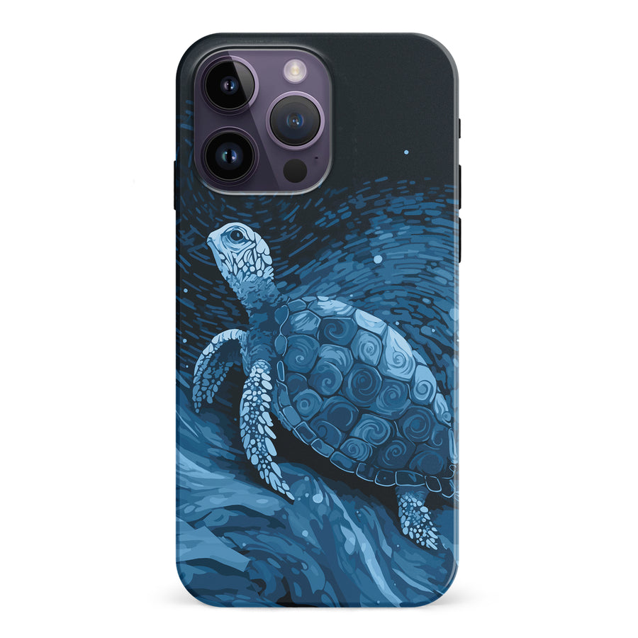 iPhone 15 Pro Turtle Nature Phone Case