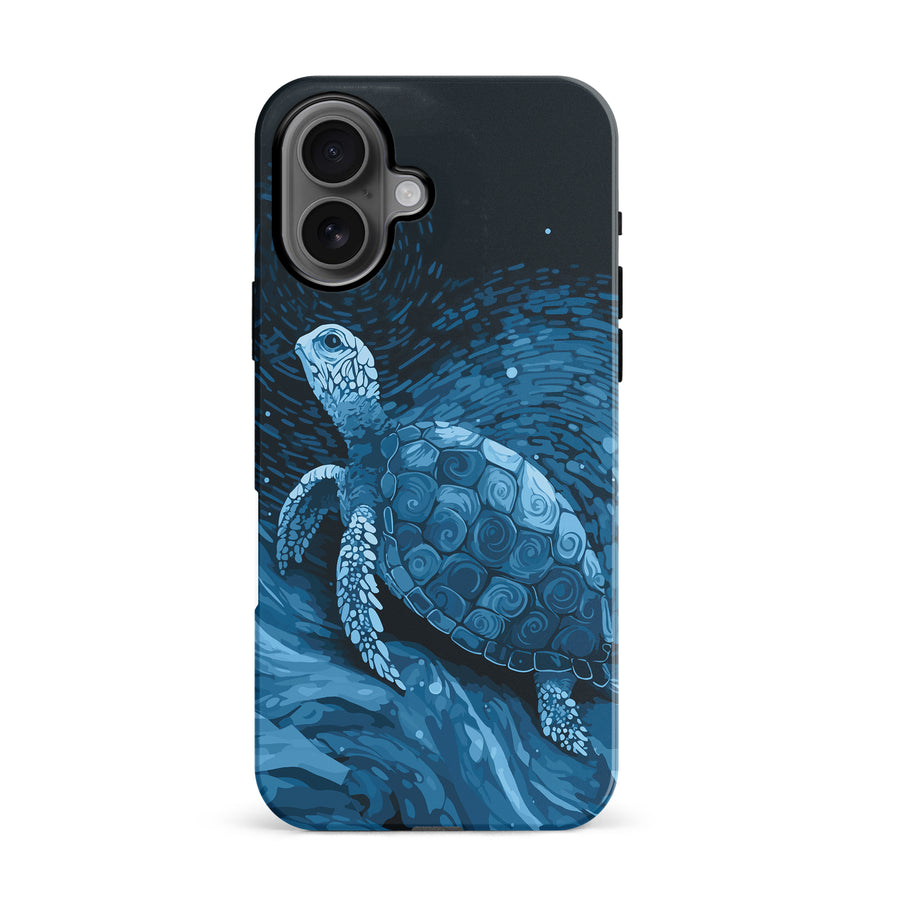 iPhone 16 Turtle Nature Phone Case