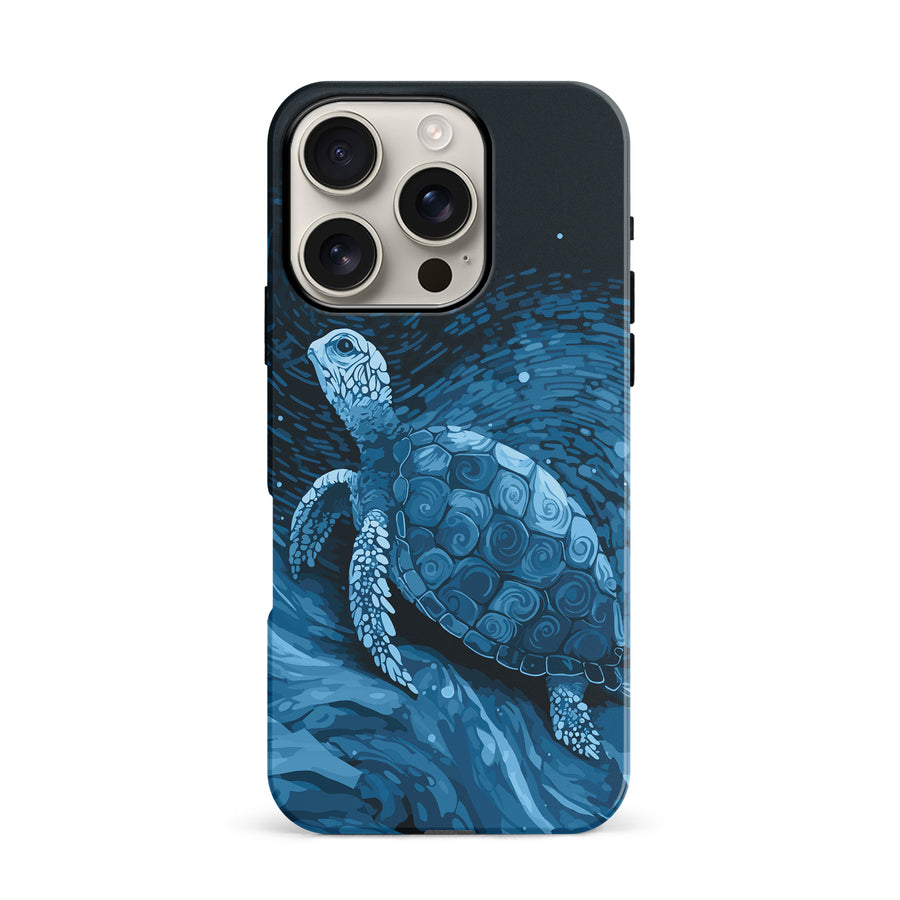 iPhone 16 Pro Turtle Nature Phone Case