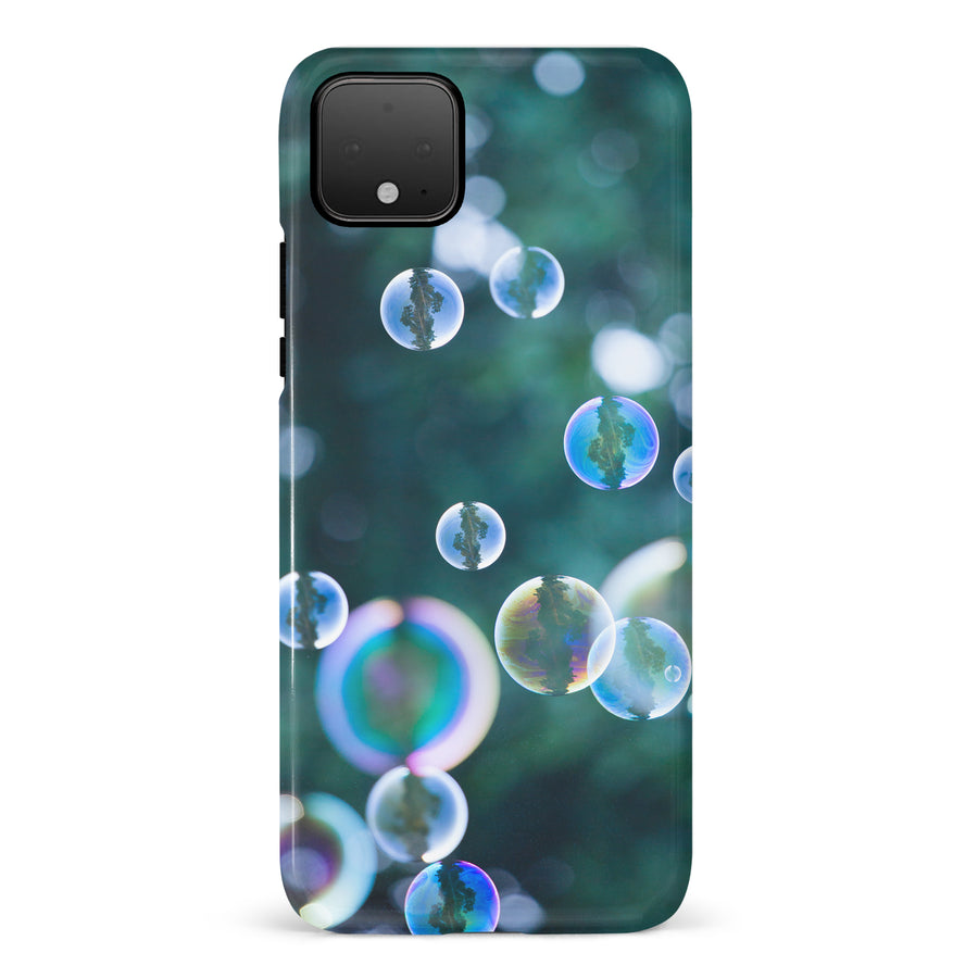 Google Pixel 4 Bubbles Nature Phone Case