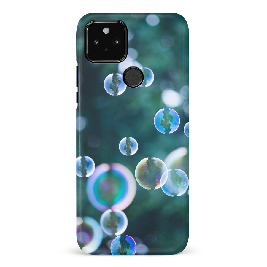 Google Pixel 5 Bubbles Nature Phone Case