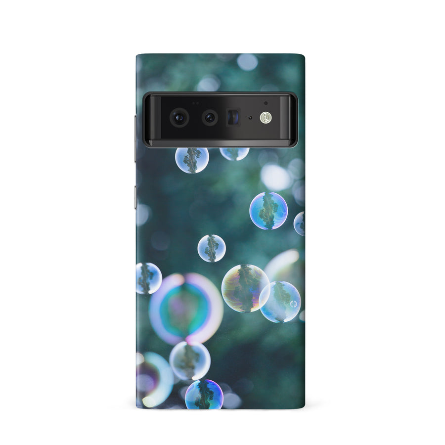 Google Pixel 6 Bubbles Nature Phone Case