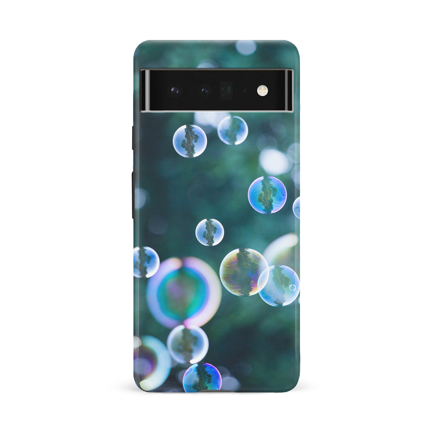 Google Pixel 6A Bubbles Nature Phone Case