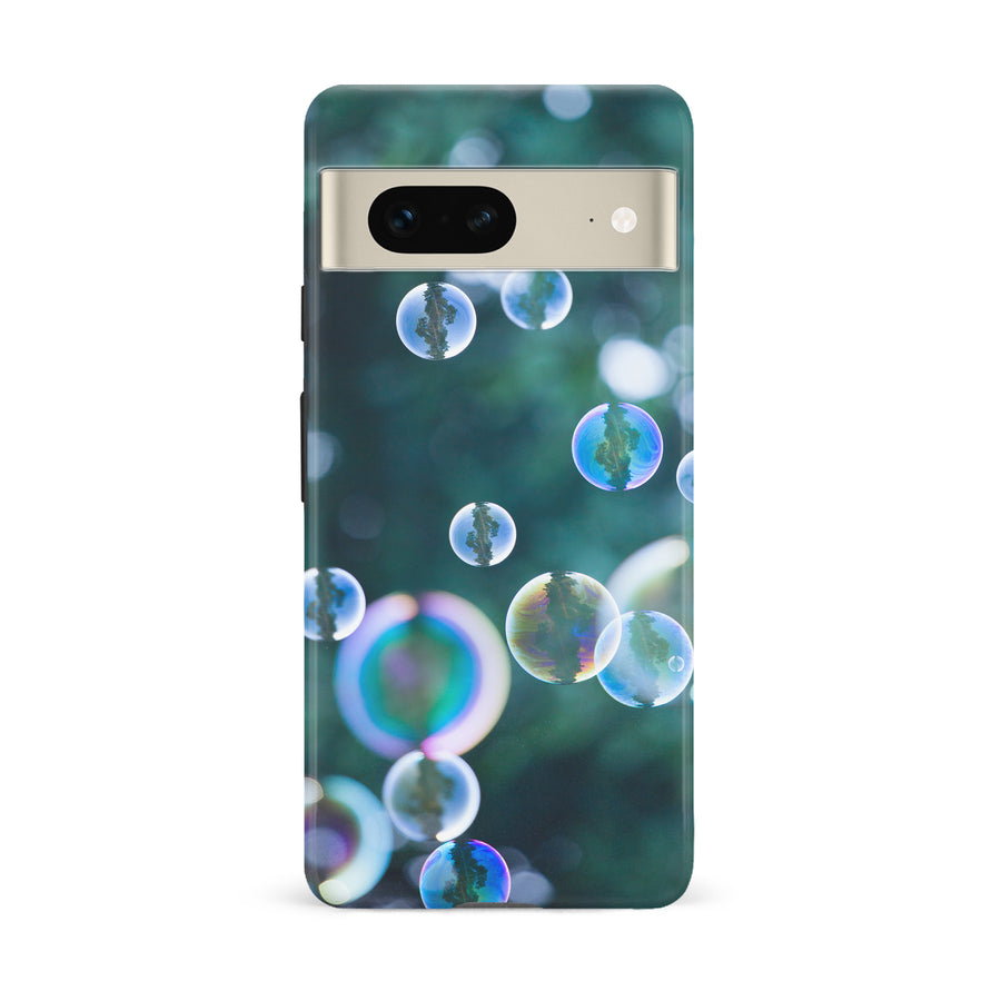 Google Pixel 7 Bubbles Nature Phone Case