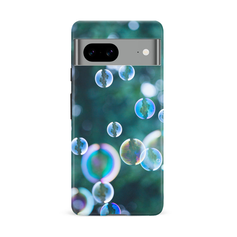 Google Pixel 8A Bubbles Nature Phone Case