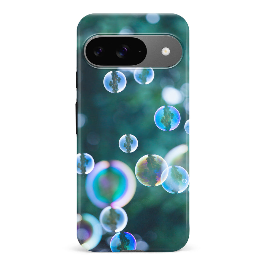 Google Pixel 9 Bubbles Nature Phone Case