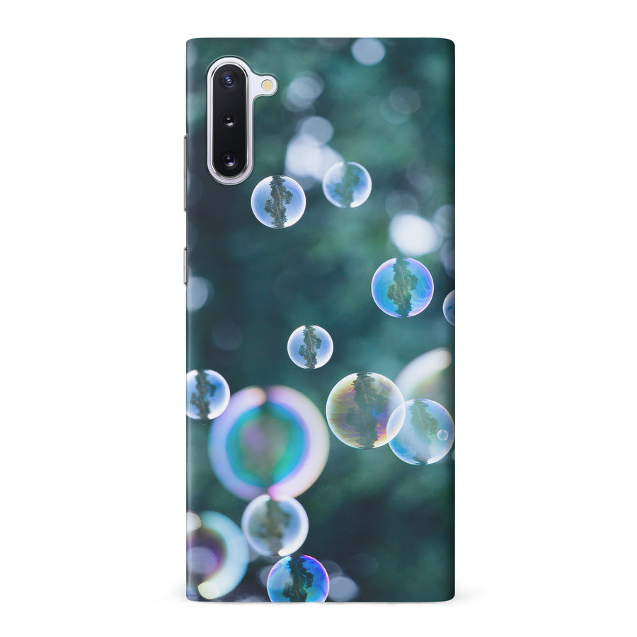 Samsung Galaxy Note 10 Bubbles Nature Phone Case
