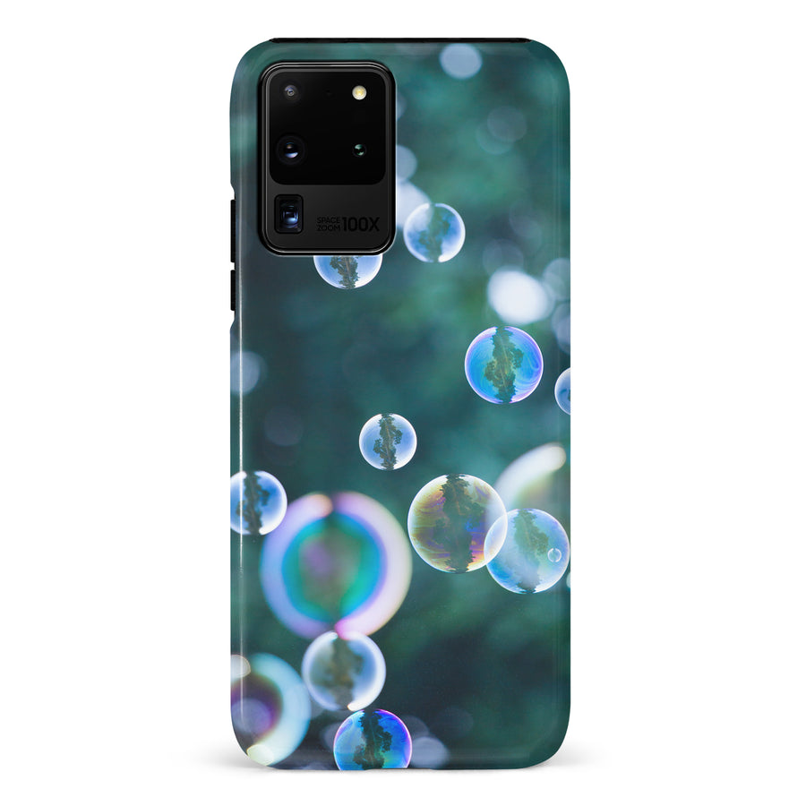 Samsung Galaxy S20 Ultra Bubbles Nature Phone Case