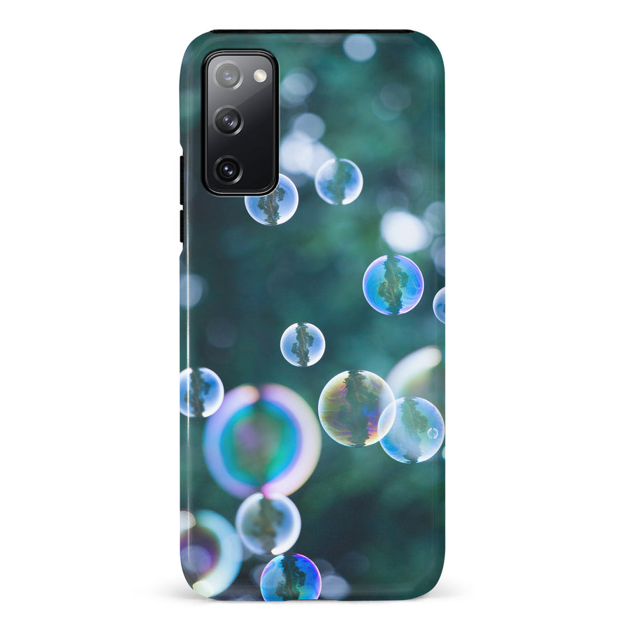 Samsung Galaxy S20 FE Bubbles Nature Phone Case