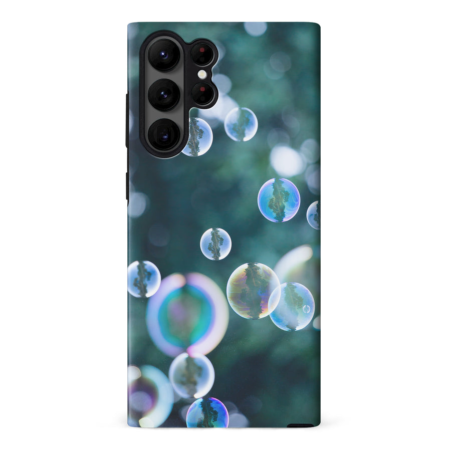 Samsung Galaxy S23 Ultra Bubbles Nature Phone Case