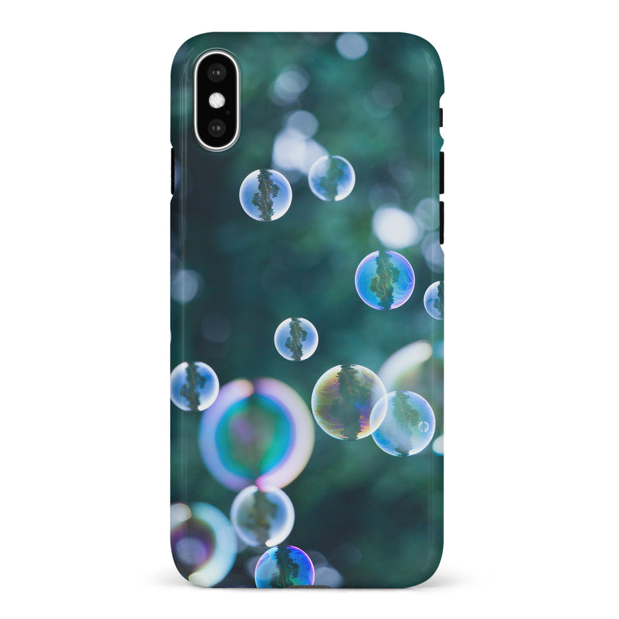 iPhone X/XS Bubbles Nature Phone Case