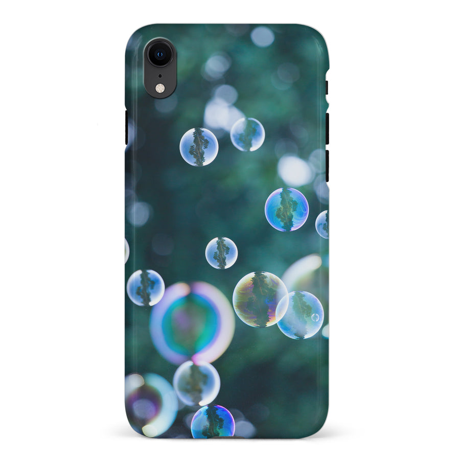 iPhone XR Bubbles Nature Phone Case