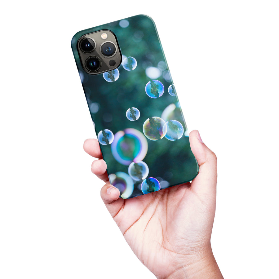 iPhone 13 Pro Max Bubbles Nature Phone Case