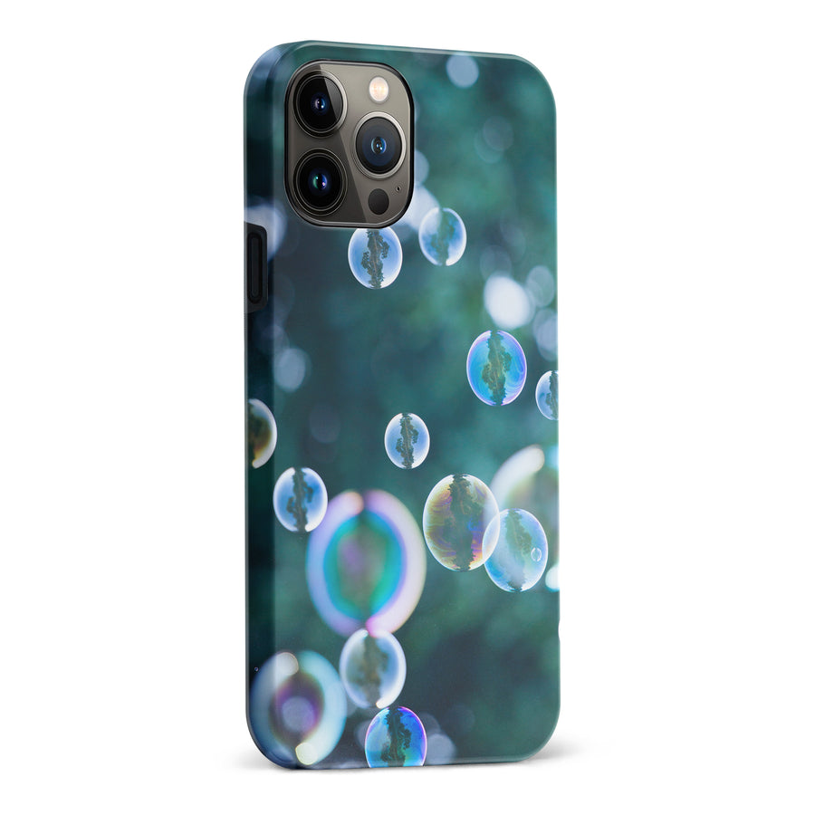 iPhone 13 Pro Max Bubbles Nature Phone Case