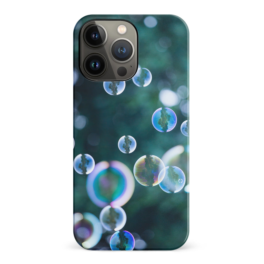 iPhone 14 Pro Bubbles Nature Phone Case