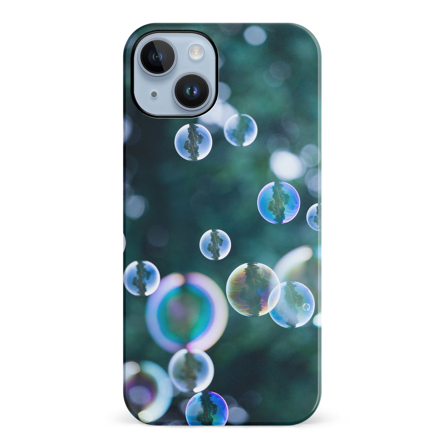 iPhone 14 Plus Bubbles Nature Phone Case