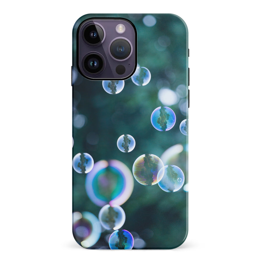 iPhone 14 Pro Max Bubbles Nature Phone Case
