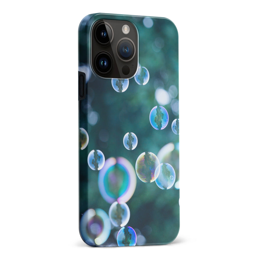 iPhone 15 Pro Max Bubbles Nature Phone Case