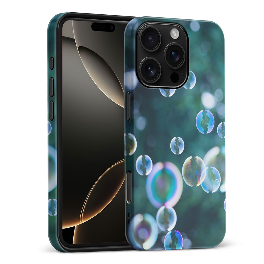 iPhone 16 Pro Max Bubbles Nature Phone Case