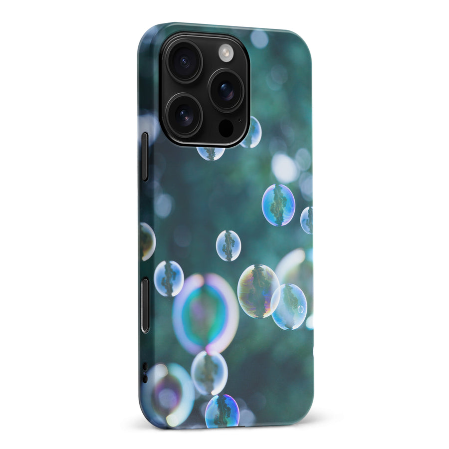 iPhone 16 Pro Max Bubbles Nature Phone Case