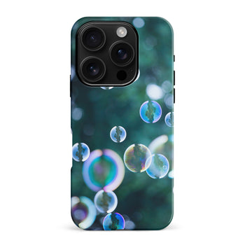 iPhone 16 Pro Max Bubbles Nature Phone Case