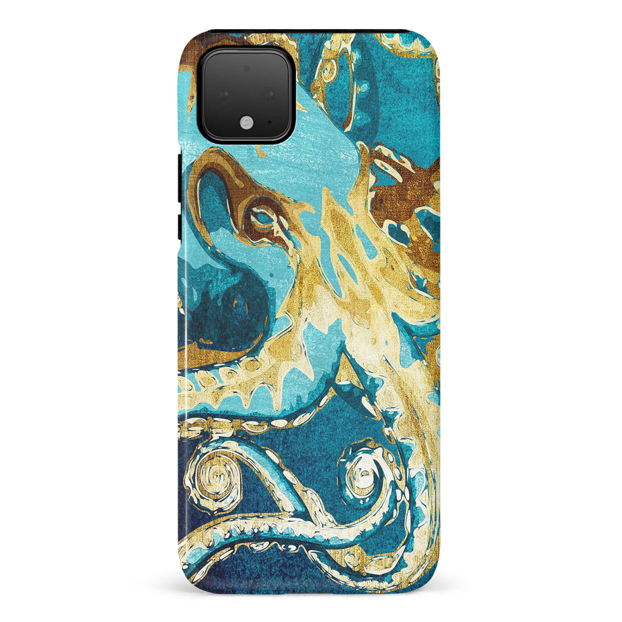 Google Pixel 4 XL Drawn Kraken Nature Phone Case